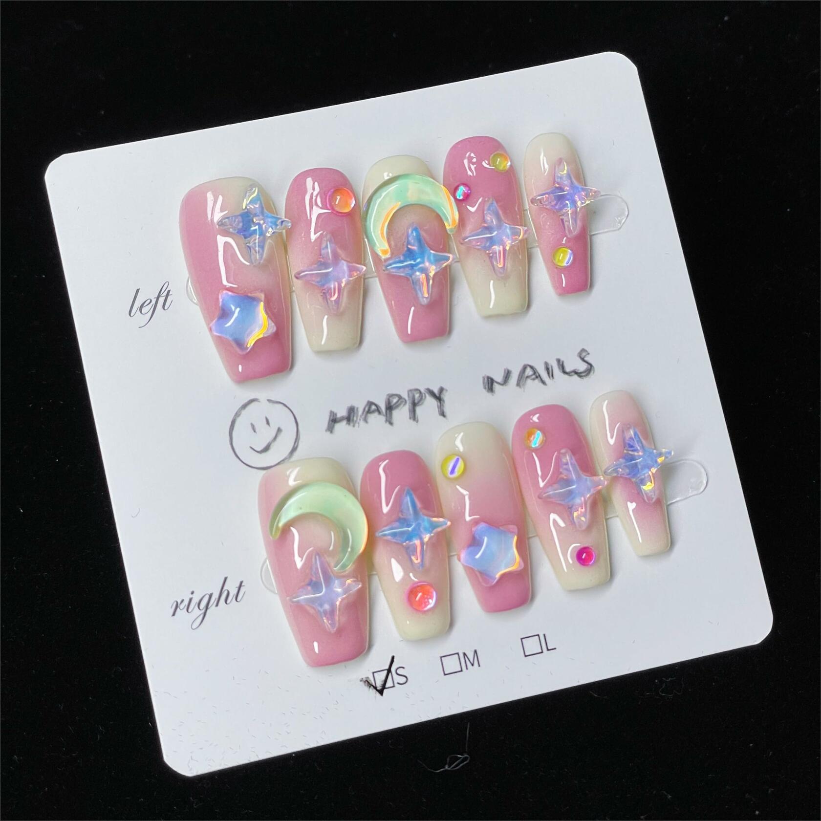 Luxury 3D Sculpted Press-On Nails
